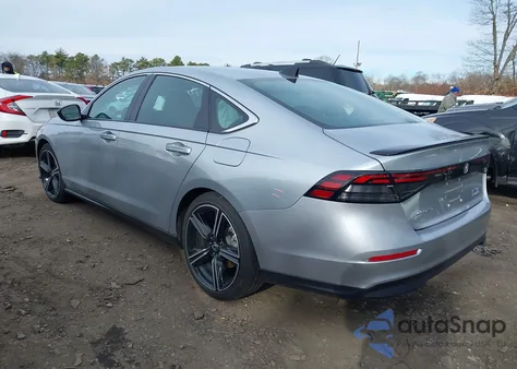 2025 Honda Accord Hybrid Sport из США, поврежденный, VIN 1HGCY2F56SA080309